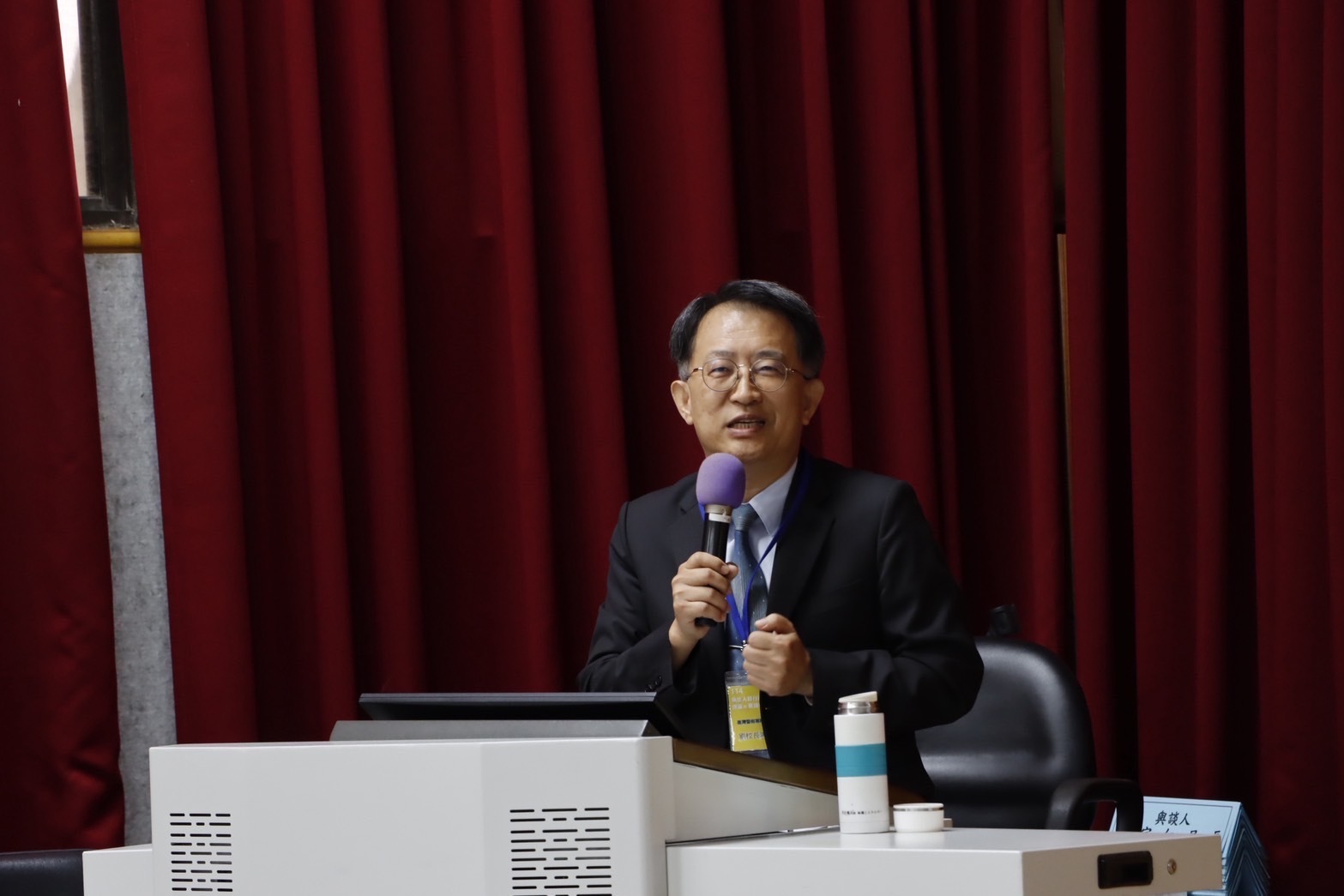 劉校長鴻烈專題演講「人力進用與素質兼顧的挑戰-警專的努力與展望」圖片