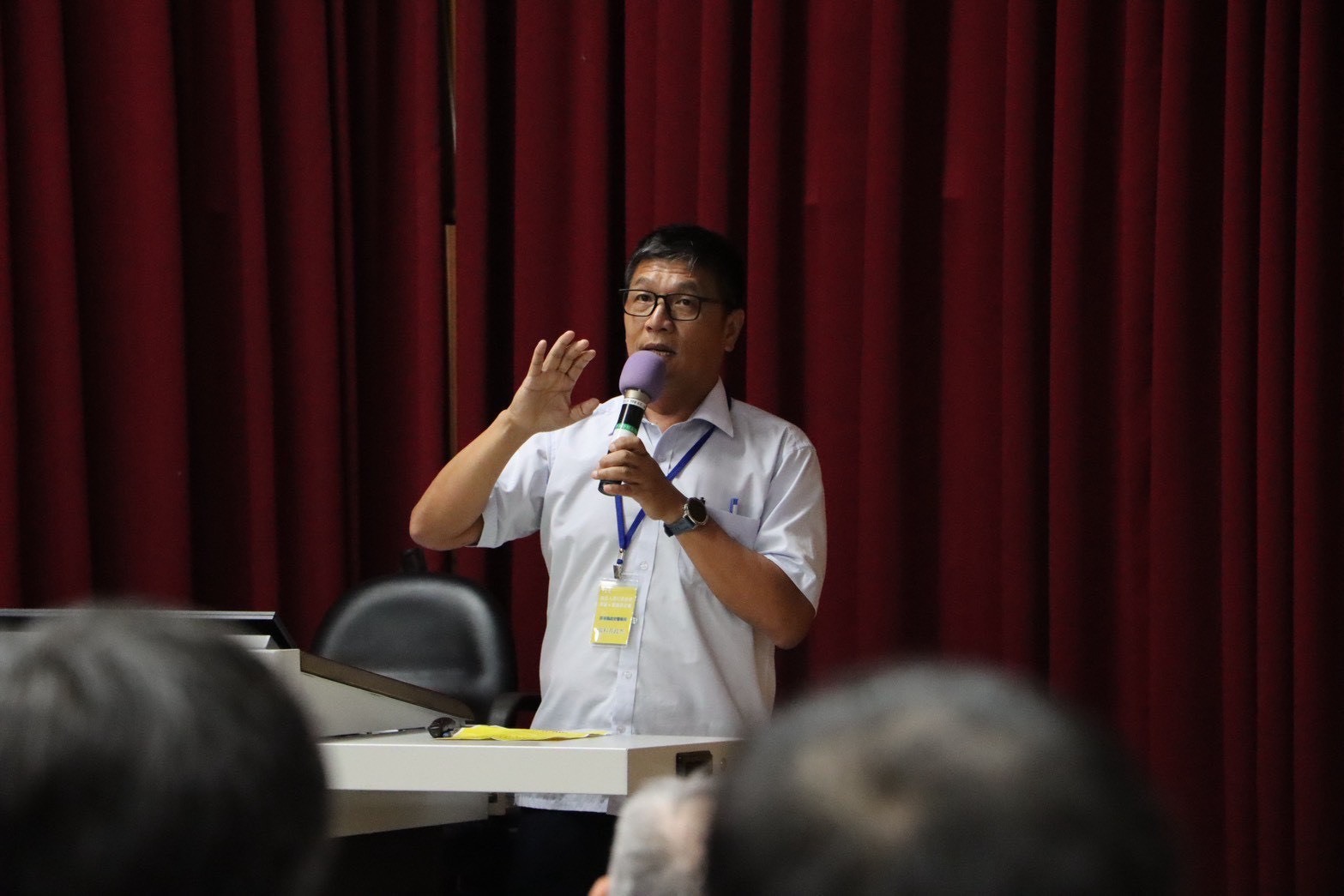 人工智慧對警察人事運作之影響：吳科長政杰發表圖片